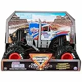 Monster Jam, Camión Monstruo estabilizador Oficial Lucas, vehículo Fundido a presión coleccionista, Escala 1:24, Juguetes para niños y niñas de 3 años en adelante