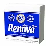 Renova Servilletas De Papel Art De La Table - 50 Servilletas Premium 3 Capas