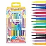 Paper Mate 2061396 - Paquete de 16 rotuladores, punta mediana