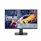 ASUS Monitor VA24EHF Eye Care Gaming 24' (IPS, Full HD, sin marcos, 100 Hz, sincronización adaptativa, MPRT de 1 ms, HDMI, luz azul baja, sin parpadeos, montaje en pared)