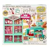 MGA's Miniverse Make It Mini Honeydukes Trolley - Coleccionables Harry Potter Mini, +50 Piezas, DIY, Juego de Resina, Réplica de Comida, para Coleccionistas y Niños de +8 Años, NO Comestible