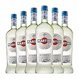 Vermut Martini Bianco Botella Misil 1 L (Caja de 6 Botella Misil de 1 L)