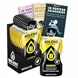 24 x Bebida Bolero ENERGY Hidratante Sin Azucar (24x7 grs) + 30 Pepitas Saludables para una vida más sana by Cia&Co