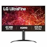LG 32UR550K-B - Monitor 4K 32', Panel VA, (3840 x 2160), 60Hz, 4ms (GtG), DCI-P3 90%, Pivotable, Negro