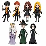 Spin Master Muñeca Wizarding World Harry Potter-Set de 7 Figuras coleccionables y Caja de Regalo, Multicolor (6062280)