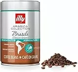 ILLY 6 tarros de café en granos de 250 gramos Arabica Selection Brasil Cerrado Mineiro Certificado Regenagri