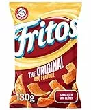 Matutano Fritos Original, snack sabor a barbacoa, bolsa individual de aperitivo, 130 gr