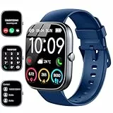 Reloj Inteligente Hombre Mujer, 1.91' Smartwatch con Llamadas Bluetooth, Pulsómetro, Monitor de Sueño, Podómetro, 110+ Modos Deportivos Smart Watch, Pulsera Actividad Impermeable IP68 para Android iOS