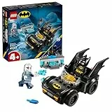 LEGO DC Batman: Batman y Batmóvil vs. Mr. Freeze Coche de Juguete y 2 Minifiguras Inc. Batman, Figuras de Superhéroes y Vehículo, Regalo para Niños y Niñas de 4 Años o Más 76301