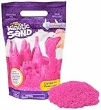 KINETIC SAND - 907 g de Arena Mágica Moldeable - Arena Rosa con Purpurina - Kit Manualidades Niños - 6060800 - Juguetes Niños 3 Años +