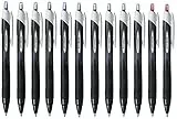 Rollerball de tinta jetstream 1.00 m/m (12 uidades 6 azules, 4 negros, 2 rojos)