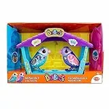 Bizak Digibirds, Casita con 2 Pajaritos interactivos Que cantan Solos o a Coro, silban, mueven el Pico y la Cabeza, llevalos Donde Quieras (62008617)