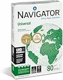 Navigator Universal - Papel multiusos para impresora - A4 80gr - 500 hojas