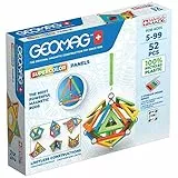 Geomag Supercolor, Juego de Bloques de Construcción Magnéticos para Niños, Juguete Magnético, Colección Verde de Plástico 100% Reciclado, 52 Piezas