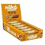 Nakd Raw Fruit and Nut Gluten Free Bars 30 - 35g(Pack of 18) (Peanut Delight)