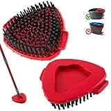 1 Paquete Cabezal de Cepillo de fregado Compatible con Vileda Turbo, cepillos de fregado giratorios, Cabezal de Repuesto para 1 Tanque, Cabezal de Cepillo rígido Triangular para Cocina y Azulejos