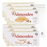 Turrón El Almendro 200gr 3 Tabletas De Duro Y 3 Tabletas De Blando