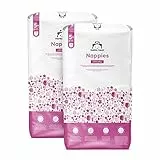 By Amazon Pañales ultra-secos, Talla 5+ (11-17 kg), Con canales, Bianco, 144 Unidad (2 Paquetes de 72) - Nueva versión (Anteriormente de la Marca Mama Bear, el Mismo Producto)