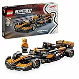 LEGO Speed Champions Coche de Carreras McLaren F1 Team MCL38 Vehículo de Fórmula 1 de Juguete, Maqueta de Construcción con 1 Minifigura de Piloto, Regalo para Niños y Niñas de 10 Años o Más 77251