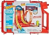 Hot Wheels Track Builder Caja Lata de Gasolina Set de Pistas para Coches de Juguete (Mattel HDX78)