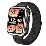 PTHTECHUS Smartwatch para Niños, Reloj Inteligente MP3 con SOS Cámara Juego Despertador Regalos Relojes para Niños Niñas 5-15 años de Edad