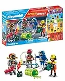 PLAYMOBIL Action Heroes 71468 My Figures: Bomberos, con Figuras Personalizadas y Accesorios Desmontables, Juegos de rol imaginativos y Divertidos, Juguetes para niños a Partir de 5 años