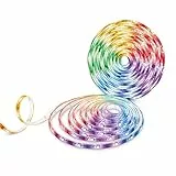 Tapo L930-10 – Tiras LED Adhesivas Wi-Fi, 2 x 5M, RGBW Multicolor 1000 lúmenes, iluminación segmentable, sincronización con música, Control Remoto, Resistencia IPX4, Compatible con Apple HomeKit