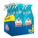 Don Limpio Baño, Detergente en Spray, 7.2 L (10 x 720 ml), Elimina el 100 % de los Restos de Jabón, Aroma Fresco, Mega Pack