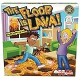 Goliath - ¡FLOOR IS LAVA! - Juego de Mesa Interactivo para Niños a partir de 5 Años - Desarrolla el Equilibrio y la Coordinación - Juego Familiar para Interior o Exterior - 2 a 6 Jugadores - 20 Min