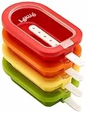 Lékué Kit 4 Moldes Mini Polo apilable, silicona platino Multicolor 60 ml x 4