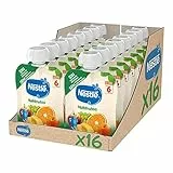 Nestlé Papillas Bolsita Puré Multifrutas, A Partir De Los 4 Meses, 90 G - Pack 16 bolsitas 90g