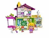 Pinypon - El Cole de Pinypon, Colegio con 2 Caras de Juego con Clase, Laboratorio y Recreo, Incluye 33 Accesorios y Pegatinas para Decorar, Figura de Profesora y 2 Niños, +4 años, Famosa (700014102)