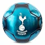 Hy-Pro Balón de fútbol clásico del Tottenham F.C. con Licencia Oficial | Metálico, Talla 5, Spurs, Entrenamiento, Partido, mercancía, Coleccionable para niños y Adultos, Azul