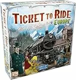 Days of Wonder , Ticket to Ride Europe Board Game , Ages 8+ , For 2 to 5 players , Average Playtime 30-60 Minutes