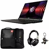MSI Vector 17 HX A14VFG-260XES, 20th Anniversary Edition, Ordenador portátil 17' QHD+ (Intel Core i7-14700HX, 16GB RAM, 1TB SSD, RTX 4060 GDDR6 8GB, Free Dos) Cosmos Gray - Teclado QWERTY español