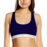 Tommy Hilfiger Bralette Sujetador Deportivo, Azul (NAVY/white BLAZER-PT 416), 34 (talla del fabricante: XS) para Mujer