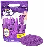 KINETIC SAND - 907 g de Arena Mágica Morada para Mezclar, Moldear y Crear - Kit Manualidades Niños - 6061465 - Juguetes Niños 3 Años +