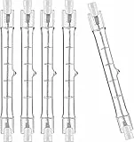 Osram Haloline 64695 - Juego de 5 bombillas halógenas (120 W, 230 V, R7s, 78 mm de longitud, anteriormente 150 W, 2250 lúmenes, 2950 K, luz blanca cálida)