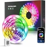 Mexllex Luces LED 20M, RGB Música Bluetooth Luces Led Habitacion, Control de APP y IR Remoto Control, Cortable, Strip Light para Decoración Navidad Casa Fiesta TV Cocina