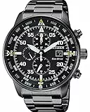 Citizen Reloj Cronógrafo para Hombre de Cuarzo con Correa en Acero Inoxidable CA0695-84E