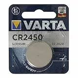 AccuCell Batería para interruptor regulador de intensidad Philips HUE, 1 batería de litio Varta CR2450 IEC CR 2450