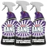 Cillit Bang Manchas de Humedad y Suciedad, potente limpiador juntas negras, baño, cocina, Pack de 3 x 750 ml, total 2.25 L, El embalaje puede variar