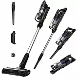 HOOVER HF1 Plus Aspiradora sin Cable con Modo succión Turbo, Boquilla Multifuncional y Cepillo Antienredos, 45 min de Autonomía, Park&Go, Luces LED [HF1PZ10H]