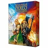 Repos Production - El Señor de los Anillos: Duelo por la Tierra Media Juego de Mesa - Juego de Estrategia para 2 Jugadores - Creado por Antoine Bauza y Bruno Cathala - Edades 10+, 30 Minutos de Juego