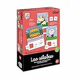 Diset, Las Sílabas, Juego educativo para aprender las letras y el abecedario para niños a partir de 5 años, Multicolor
