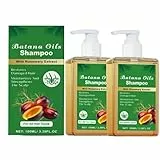 Champú Aceite Batanas, 2X100ML Champú Crecimiento Cabello Aceite Romero, Pérdida Cabello Batanas Oils Champosos Crecimiento Cabellos, Fortalecimiento Profundamente Nutritivo Reparando Champús Romero