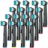 REDTRON Recambios para Cepillo de Dientes Eléctrico compatible con Oral B (16 unidades), Cabezal de cepillo de dientes Precision Clean Pro1000 Pro3000 Pro5000 Pro7000 y más
