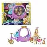Enchantimals Royal Muñeca Pony con carruaje Real, Mascota y Accesorios de Juguete (Mattel GYJ16)