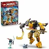 LEGO Ninjago Meca de Batalla Spinjitzu de Arin - Figura Articulada para Cambiar y Combinar - 2 Minifiguras y Dragón de Juguete - Regalo para Niños de 7+ Años Fans de El Renacer de los Dragones 71839