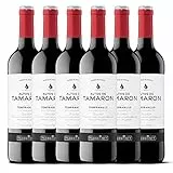 Altos De Tamaron Vino Tinto Tempranillo VTCL - 6 Botellas x 750 ml - Total: 4500 ml